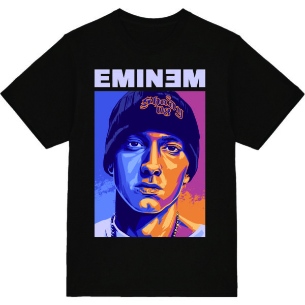 CAMISETA EMINEM PRETA