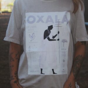 CAMISETA OXALÁ CREME