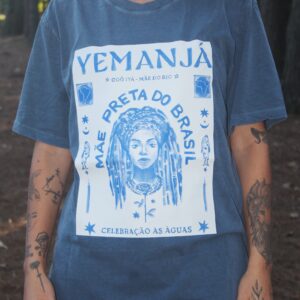 CAMISETA YEMANJÁ AZUL